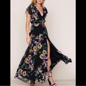 Yumi Kim Scenic Route Floral Lakeside Maxi Dress